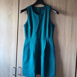 Madewell Teal Dress with pockets! Size medium